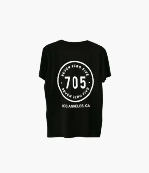 Remera Hombre Negra 100% Algodón